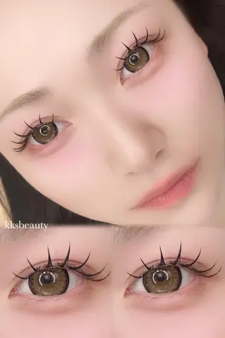 マツエク・マツパ KKS Beauty 心斎橋2号店のマツエク・マツパデザイン