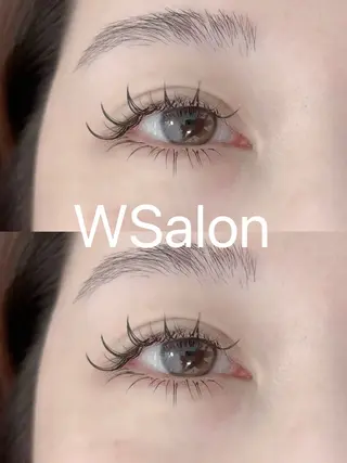 マツエク・マツパ WSalon  アイラッシュ所属・W Salon アイラッシュのマツエク・マツパデザイン