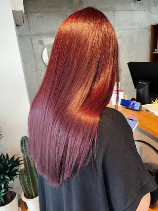 ロング ROSSO Hair&SPA 香椎宮前店所属・SHIINA 香椎宮前店のヘアスタイル