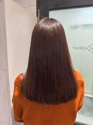 セミロング 田村講幸 ALBUMアカデミーのヘアスタイル
