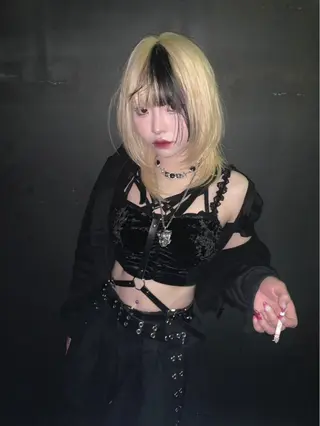 ミディアム カラー THE./ブリーチ 透感カラー/髪質改善のヘアスタイル