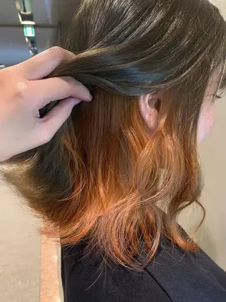 カラー レイヤー×グレージュ /ピンク🩷mioのヘアスタイル