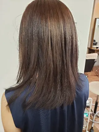 ミディアム Ｒｅｃｉｅｌ(ﾚｼｪﾙ)　岐阜店所属・レシェル岐阜 中谷のヘアスタイル