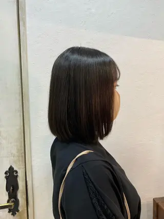 ミディアム 🌟ROUGE 🧸おびつななみのヘアスタイル