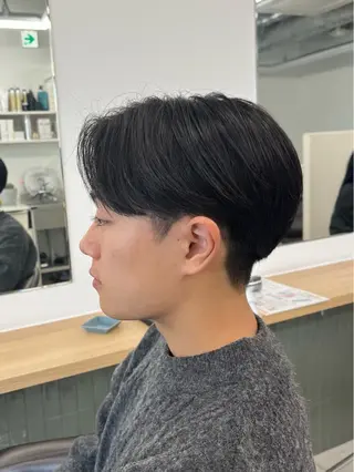 ショート パーマ メンズ 🏆メンズヘア特化 🥇代表りんぺーのヘアスタイル