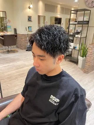 パーマ メンズ 太田陽葉里/ パーマモデル募集中のヘアスタイル