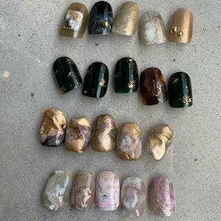 ネイル RooM tani /個性派ニュアンスのネイルデザイン