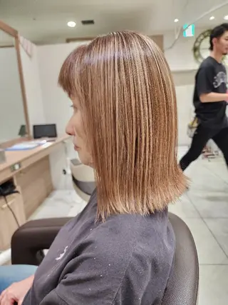 ミディアム カラー 中村 和貴のヘアスタイル
