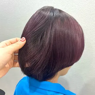 ショート カラー 透明感カラー🌼 やまかわ まなみ🌼のヘアスタイル