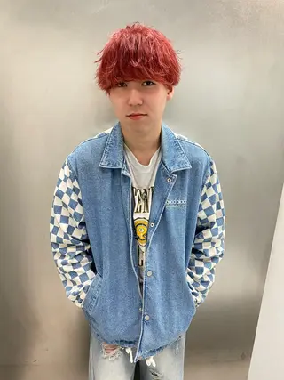 メンズ 韓国/レイヤー/艶髪 ルキアのヘアスタイル