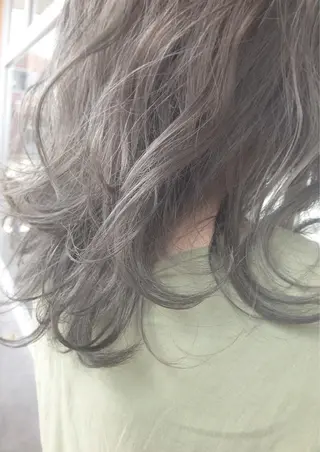 セミロング カラー 🦋透明感カラー🦋 CHIHARUのヘアスタイル