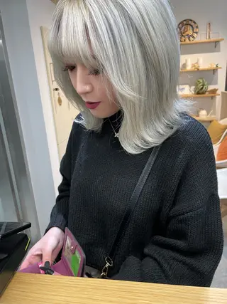 ミディアム LA.MIU★ 八王子店Mayuのヘアスタイル