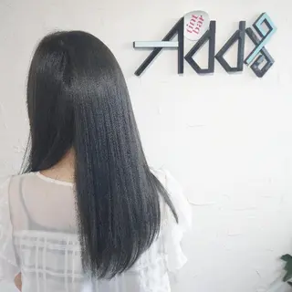 ロング カラー ヘアアレンジ Add9 柳田健登のヘアスタイル