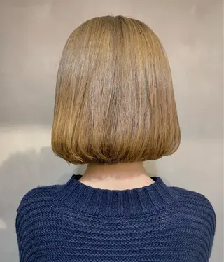 ミディアム カラー ainico.所属・明治神宮前 NANAMIのヘアスタイル