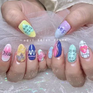 ネイル plume nail ☆韓国ネイルのネイルデザイン