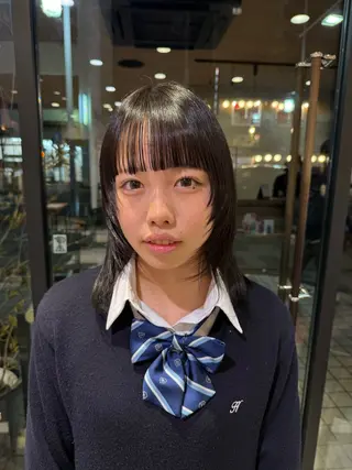 セミロング カラー デザイン/レイヤー/ yuan⟡.·のヘアスタイル