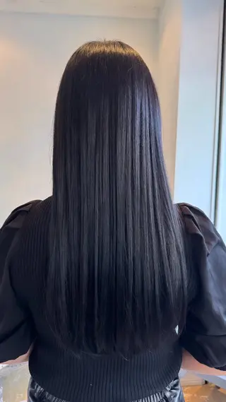 ロング カラー み うのヘアスタイル