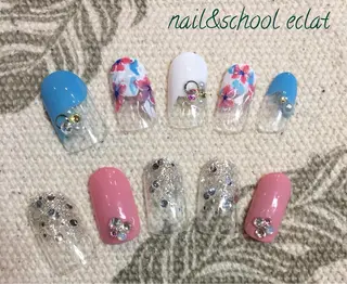 ネイル センター南 eclatのネイルデザイン