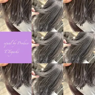 セミロング カラー ✨シールエクステ✨ equal【冨樫】のその他イメージ