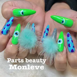 ネイル Monleve🩵 Sayaka🌈のネイルデザイン