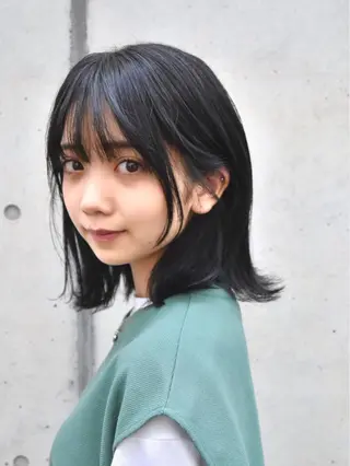 ミディアム 高山🐬髪質改善 池袋で縮毛矯正のヘアスタイル