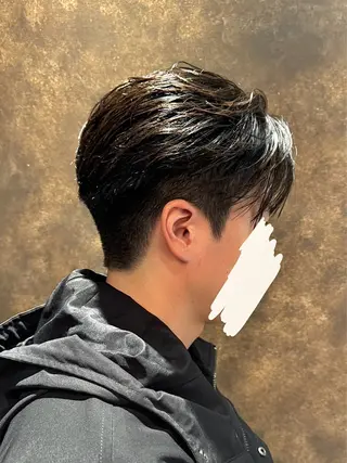 メンズ 矢津田 侑のヘアスタイル