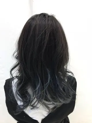 ミディアム カラー 髪質改善カラーリスト /根本雄貴のヘアスタイル