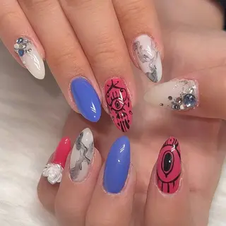 ネイル 【Yappy🌈】 💖P-tanaのネイルデザイン