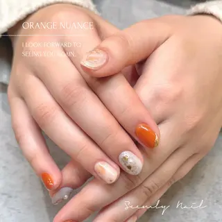 ネイル Seemly 千田町店所属・フラワーパラジェル 🌸シームリーエミのネイルデザイン