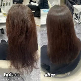 ミディアム 河西 楓のヘアスタイル