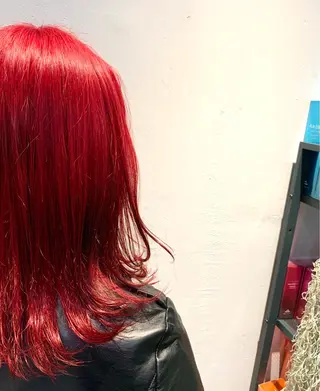 セミロング カラー 立川/シールエクステ /みづきのヘアスタイル