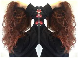 ロング 銀座/髪質改善カラー 酸性ストレート🍎のヘアスタイル