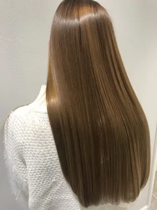 カラー GRITTERs 泉中央店所属・ロング/小顔レイヤー /カットモデル泉中央のヘアスタイル