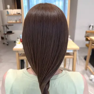 ミディアム カラー 🌱加藤　胡太郎 /艶髪ストレート🌱のヘアスタイル