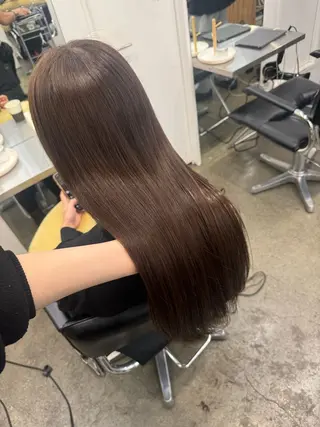 ロング カラー 新宿 似合わせカラー HINAのヘアスタイル