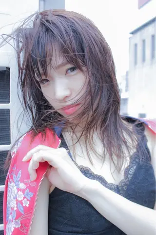 ミディアム 永田 崇のヘアスタイル