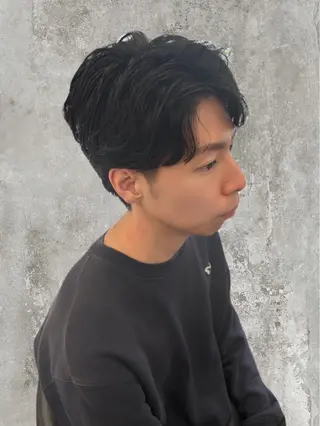 ショート パーマ メンズ ᴘʀɪᴢᴇ 🌜 ᴀɴʀɪ 🌜のヘアスタイル