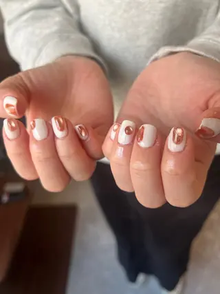 ネイル 個性派ニュアンス nuts nail所属・【池袋】nuts nail　なつみのネイルデザイン