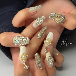 ロング ネイル マツエク・マツパ apopi's所属・apopis＊ close23:00のネイルデザイン