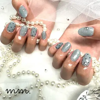 ネイル 🩷🩵mm.大宮 Riyo🧸🩵🩷のネイルデザイン