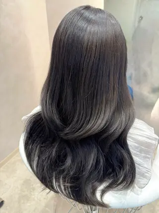 ロング 韓国ヘア/レイヤー/ 前髪/髪質改善/石川のヘアスタイル