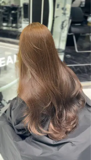 ロング カラー ヘアアレンジ RioN/網紅ヘア 🩶透明感艶カラーのヘアスタイル