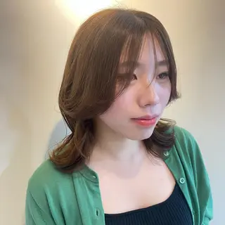 ミディアム 波巻きスパイラル/ メンズパーマ/ゆうひのヘアスタイル