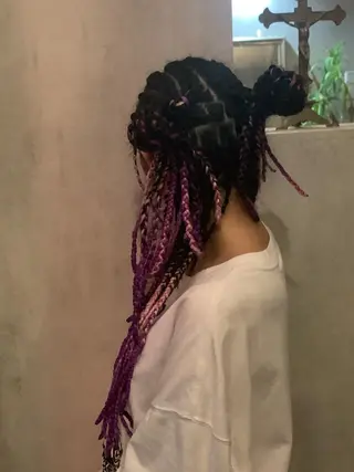 ロング ヘアアレンジ 西村 真実子のヘアスタイル