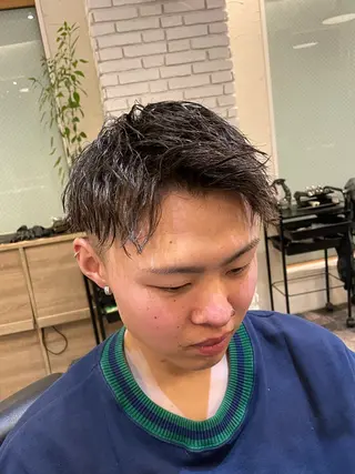 ショート メンズ smilehair国分寺店所属・💈barber 中根 龍星のヘアスタイル