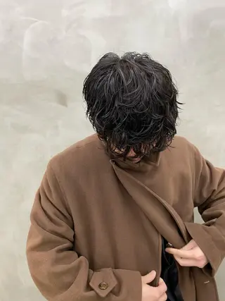 パーマ メンズ yiye 青山所属・無料カットモデル募集 🌱ひょうがのヘアスタイル