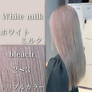 ロング カラー 🪄池袋ハイトーン 🪄ブリーチカラーのヘアスタイル