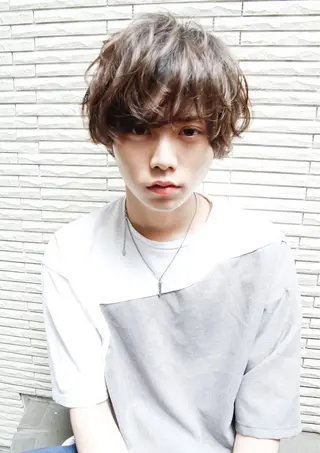 パーマ メンズ ‼️最新ハネエクステ 原宿のヘアスタイル