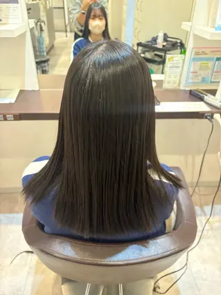 ロング 山下 ちひろのヘアスタイル