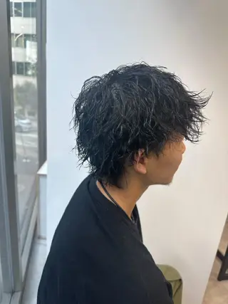 パーマ 市毛 結菜のヘアスタイル